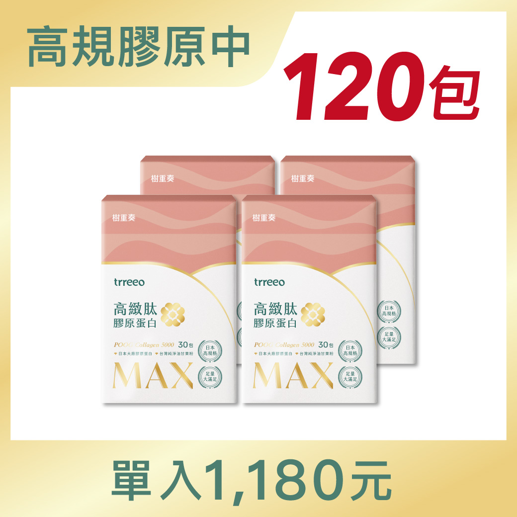 高緻肽MAX膠原蛋白4入