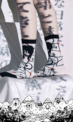 血腥瑪麗 | 中筒襪