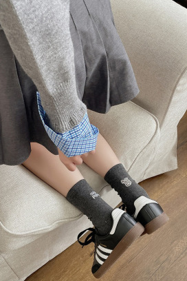 cute pupy 四入組 | 中筒襪