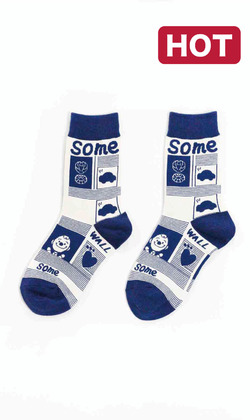 早晨藍事件簿 | 中筒襪