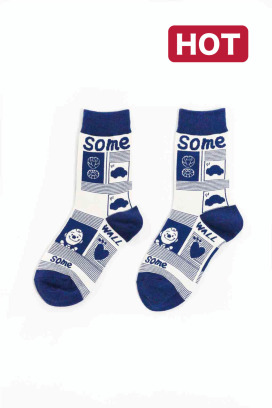 早晨藍事件簿 | 中筒襪