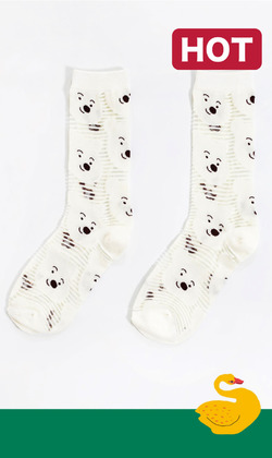 北極熊dd看著你 | 長襪