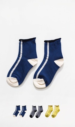 中央山脈 | 短襪 三色售