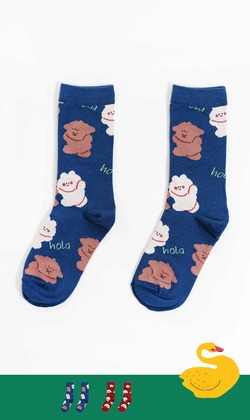 熊熊貓貓兔狗狗 | 長襪 兩款售