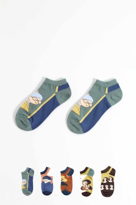 世界名畫經典 | 短襪 五款售