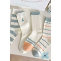 柚香馬卡龍 | 中筒襪 三款售