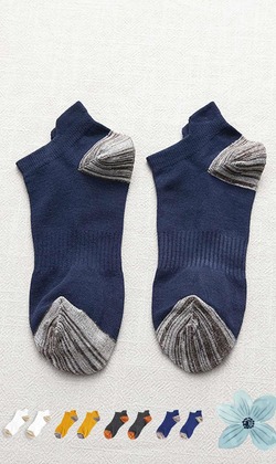 男人的經典日系運動船襪 | 短襪 四色售