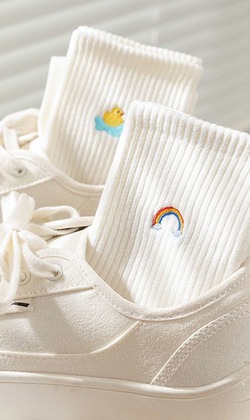 (售完)天氣Q報報 | 短襪 三款售