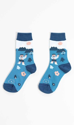 森林男孩有什麼毛病 | 中筒襪