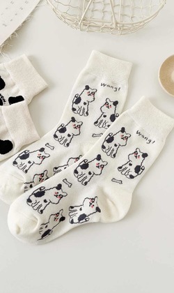 Wang狗狗 | 中筒襪