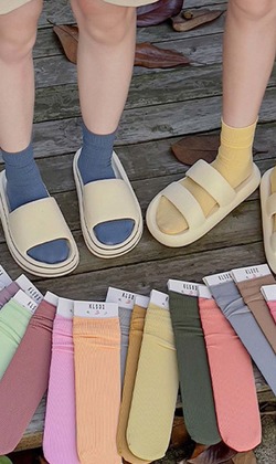 (售完)冰涼透氣馬卡龍薄襪 10入組 | 短襪