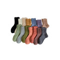 微復古純色襪 14色售 | 短襪