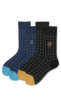 (售完)陽光數學題 二入組 | 長襪