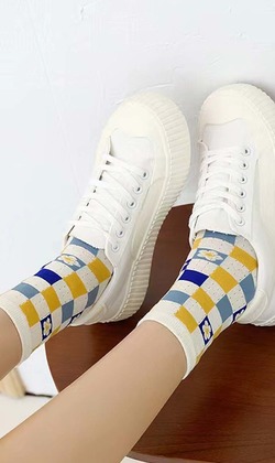 (售完)秋白之際 二入組 | 中筒襪