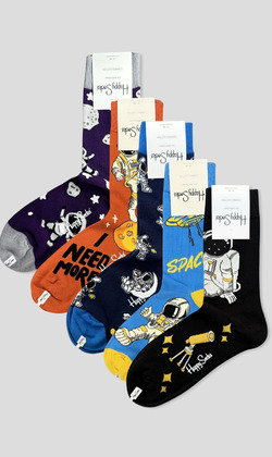 70歲上太空 五入組 | 長襪