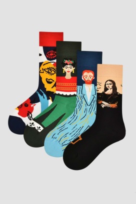 世界藝術家經典 四入組 | 長襪