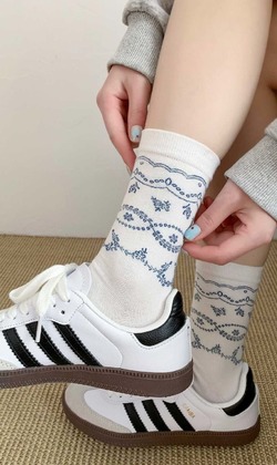 香草園 四入組 | 中筒襪