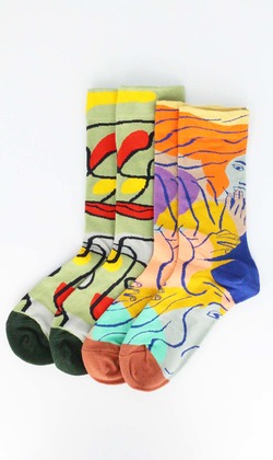 今天的精神狀態 二入組 | 長襪