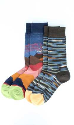 大地時空裂縫 二入組 | 長襪