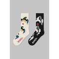 小王與小丑 二入組 | 長襪