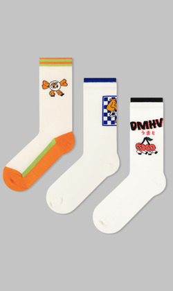 水果02zcouple 三入組 | 長襪