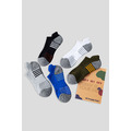 純棉耐磨隱形男襪 五入組 | 短襪