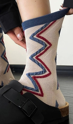 雷之呼吸 三入組 | 中筒襪