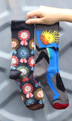 (售完)太極太陽人 二入組 | 長襪