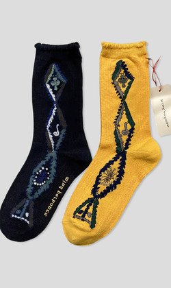 尼雅三角環 二入組 | 中筒襪