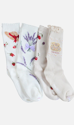 費歐納小鎮 四入組 | 長襪