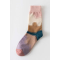 粉色海市蜃樓 五入組 | 中筒襪_2
