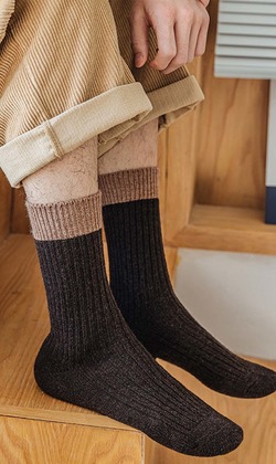 羊毛基礎打底襪 六入組 | 長襪