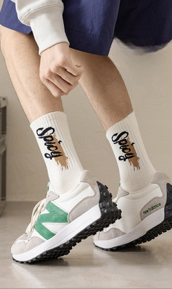 spicy man 五入組 | 中筒襪