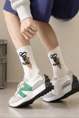 spicy man 五入組 | 中筒襪