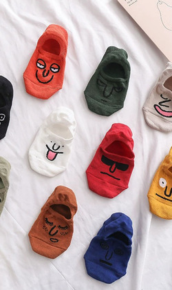 一天換一個心情 隱形襪 十入組 | 短襪