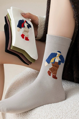 男人，你要遲到了 五入組 | 中筒襪