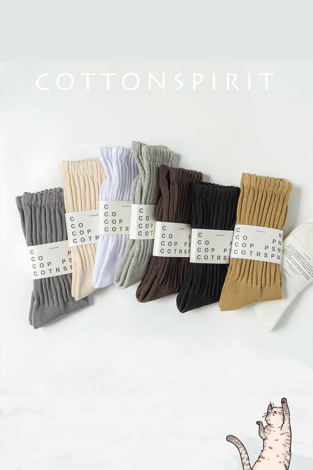 日系厚棉職人經典長襪 | 長襪 六色售