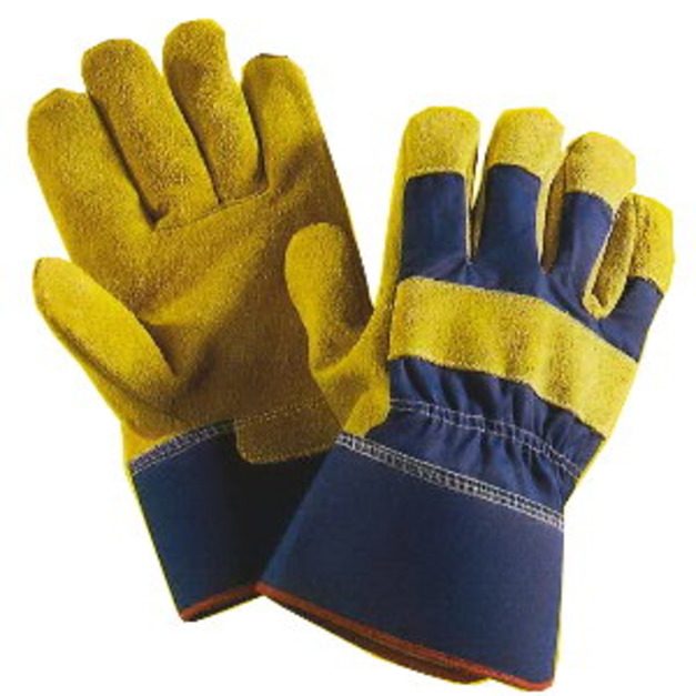 【PF103】黃色牛皮手套