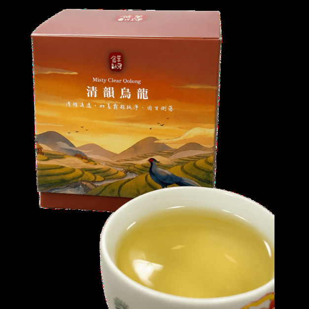 <食草部落>赤柯山清韻烏龍茶包 10入盒裝