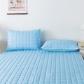 【媚格德莉MIGRATORY】雙人100%高效防水透氣保潔墊-藍色_2