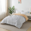 【媚格德莉MIGRATORY】雙人可水洗抑菌波波絨暖冬被-經典格紋_2