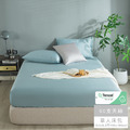 【媚格德莉MIGRATORY】單人60支天絲兩件式床包枕套組-晨曦藍