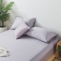 【媚格德莉MIGRATORY】單人60支天絲兩件式床包枕套組-丁香紫_3