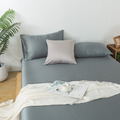【媚格德莉MIGRATORY】單人60支天絲兩件式床包枕套組-夜幕深灰_3