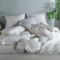 【媚格德莉MIGRATORY】雙人60支天絲被套-冰川灰_2