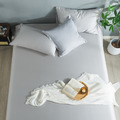 【媚格德莉MIGRATORY】加大60支天絲三件式床包枕套組-冰川灰_2