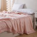 【媚格德莉MIGRATORY】60支天絲蠶絲涼被-杏花微醺