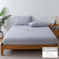【媚格德莉MIGRATORY】特大極致涼感抱冰枕套床包組-霧石灰