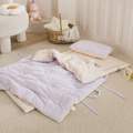 【媚格德莉MIGRATORY】波波絨兒童睡墊三件組-紫微格格_1