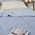 【ANSON 安心寢居】雙人軟芙絨暖冬被-藍霧奶昔_3